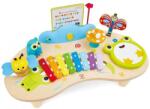 HaPe International Дървен комплект Hape - Музикална маса с инструменти 8 в 1 (H0523)