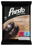Presto nedves törlőkendők cipők és bőráruk tisztítására, 15 db