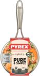 Pyrex INFINITY nyeles lábas üvegfedővel, rozsdamentes acél, 1, 25 l, 16 cm (SR16APX/8044)