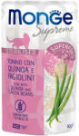 Monge Supreme Steril Alutasakos Macskaeledel (Tonhal, Quinoa és Borsó) - 80 g