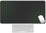  Bőr egérpad, 90x40 cm, APPLE MAGIC MOUSE egérhez, fekete (PODKLADKASKORZANA80X40ZIELONY)