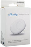 Shelly Button Add-on - nyomógomb kiegészítő relémodul foglalattal Plus (Gen2), Gen3 és Gen4 Shelly modulokhoz, fehér