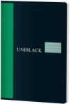 Pigna Caiet A4, 60 file Pigna UNIBLACK, Dictando, 70g/mp, coperta carton lucios, Verde (PM-A460DUV)