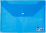 Deli Mapa plastic cu buton a4 albastra Deli - Set 12 (DLEF10432)