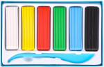 Deli Plastilina 6 culori 120g deli (DLED75110)