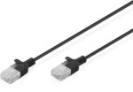 ASSMANN Patch Cord Digitus by Assmann DK-1618-050S-BL, U/UTP, Cat. 6, 5 m, Black (DK-1618-050S-BL)