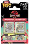 Funko Set de figurine Funko Bitty POP! Movies: Jurassic Park - Tyrannosaurus Fossil & Dilophosaurus (FK94198) Figurina