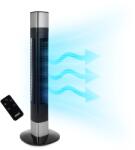 Princess Low-noise tower fan - height 103 cm - 3 modes & 3 speeds - oscillation - controllable via app - 01.358275. 01.001 (01.358275.01.001)