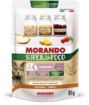 Morando Super Pet Food nedves macskaeledel tasak adult steril pulyka mousse 24x85g