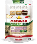 Morando Super Pet Food nedves macskaeledel tasak adult steril marha mousse 24x85g