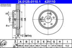 ATE Disc frana ATE 24.0125-0110.1 (24.0125-0110.1) - turbochic