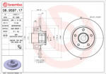 Brembo Disc frana spate BREMBO 08.9597. 17 (08.9597.17)