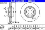 ATE Disc frana ATE 24.0128-0256.1 (24.0128-0256.1) - turbochic