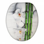 Styron WC ülőke MDF KINGFLOWER mintás (Styron: WÜ-113) (WU-113)