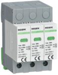 NOARK EX9UEP1+2 6.25 3P 1000 EU Ex9UEP túlfeszültség-védelmi készülék, I+II típus, 1000V DC, 3 pólusú, földelt napelemes rendszerekhez, 111759 (EX9UEP1+2 6.25 3P 1000 EU)