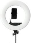 CARUBA Vlogger 18" RGB LED körlámpa szett + táska (fehér) (RGB W)