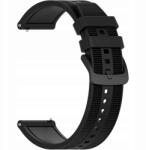  Univerzális szilikon óraszíj 22 mm szélességű órákhoz, teleszkópokkal (5902493186894)