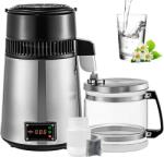 Vevor 750 W-os vízlelő, állítható hőmérséklet, 4 l, rozsdamentes acél belső
