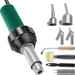 VEVOR PVC hegesztő 1600 W 220 V 8 tartozék csillámcső 104-1112 °F