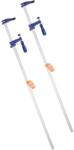 Vevor 2 db F-szorító, nyílás 91, 4 cm, teherbírás 272 kg, mélység 63, 5 mm