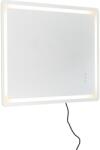 Vevor Fürdőszobai tükör 70×100 cm, kétoldalas LED, 3 hőmérséklet, falra szerelhető