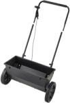 Vevor 23 kg-os tolóterítő, 45 cm széles, 30 beállítás, 25 cm-es kerekek