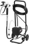 VEVOR 650 W-os, 3000 PSI nyomású, levegő nélküli szórópisztoly, kocsival és tömlővel