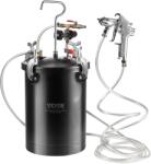 Vevor Nyomásos szórófesték tartály 15L/3, 75gal, 60 psi, acél