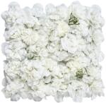 Vevor 3D virágos falpanel, 24 db, 38×38 cm, művirág, fehér