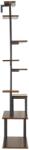 Vevor LED virágállvány 160 cm, 9 polc, sarok, fém, 3×időzítő, 10 fényerőszint