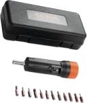 Vevor 6 mm-es nyomatékcsavarhúzó, 1/4"-os behajtás, 10-70 in-lb, 1 in-lb lépésköz, 12 bit