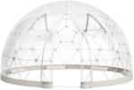 VEVOR Geodéziai buboréksátor 2, 9 × 1, 75 m, pvc, 2-4 fő, ablakkal