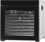 VEVOR Élelmiszerszárító 10 rozsdamentes acél tálcával, 1000 W-os teljesítménnyel, állítható hőmérséklettel, 24 órás időzítővel