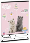 Ars Una Leckefüzet ARS UNA A/5 32 lapos Cute Animals-Tea Party (50845323) - fotoland