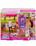Barbie lovasiskola készlet baba JDN43 (JDN43)