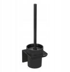 WENKO Szilikon Fali Wc Kefe Fekete 10 5X10 5X35 5 CM Turbo Loc (26587100 -WKO)