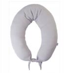 BabyMatex Matex Pozícionáló párna Moon Muslin 260 hosszú, szürke (TB0076)
