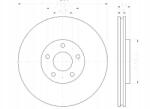 Hella Féktárcsa 2DB Hella 8DD355116-761
