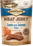 CARNILOVE CARNILOVE Jerky, XS-XL, Miel și Somon, punguță recompense fără cereale câini, 100g
