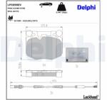 DELPHI Set placute frana DELPHI LP5098EV (LP5098EV)