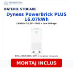 Dyness Baterie Dyness PowerBrick PLUS 16.07 kWh cu montaj inclus (BAT-DYNESS-PBPLUS-1607-MONTAJ)
