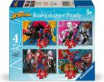 Ravensburger - Puzzle 4v1 Spiderman Marvel - 1 - 39 piese