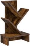 vidaXL Raft de carti în forma de copac cu 3 etaje 30 x 18 x 48 cm GartenMobel Dekor (8012360) Biblioteca