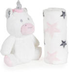 Cangaroo Бебешко одеяло 90/75 cm с играчка Unicorn Stars (108610)