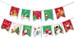 Flippy Decoratiune de Craciun, Flippy, Tip Banner, 12 Piese, pentru Usa sau Perete, Multicolor, Sfoara Inclusa, Model A (132422)