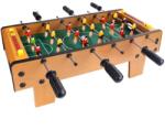 Flippy Masa de fotbal cu teren si 18 jucatori Flippy, 6 manere, cu tablou pentru scor, din metal, lemn si ABS, 50 x 25 x 18 cm, cu picioare, pentru copii/adulti (125742)