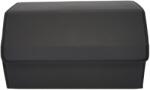 Flippy Cutie de Depozitare Auto, Flippy, Geanta Multifunctionala din Piele Ecologica, Organizator Premium Portbagaj, 2 Compartimente Depozitare, Pliabil si Rezistent la Uzura, Negru, 55 x 30 x 30cm (165300)