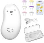 Flippy Pila Electrica, Flippy, pentru Bebelusi si Adulti, din ABS, Incarcare USB, 6 Accesorii, cu Lumina Led, 8.8 x 4.9 cm, Alb (133252)