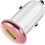 Flippy Incarcator Auto, Flippy, Incarcare Rapida QC3.0, USB, din ABS, Roz (130769)