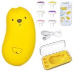 Flippy Pila Electrica, Flippy, pentru Bebelusi si Adulti, din ABS, Incarcare USB, 6 Accesorii, cu Lumina Led, 8.8 x 4.9 cm, Galben (133253)